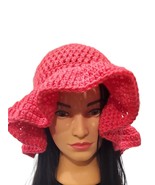 Crochet Wavy Brim Bucket Hat - Spring Fashion Summer Sun Hat!!! - $20.00