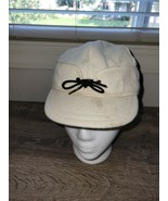 Stormy Kromer Winter White  The Millie Kromer Cap, Sz 7 1/8. Stained - $161.47 CAD