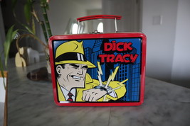 Vintage 1998 Dick Tracey Tin Lunch Box - £8.59 GBP