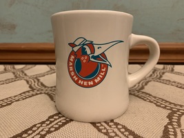 Vintage Marsh Hen Mill Logo Ceramic Diner Mug - $14.99