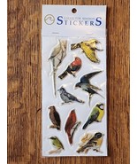 1987 California Pacific Designs Collector Edition Puffy Bird Stickers Vi... - $13.09