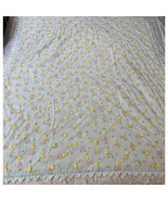 VTG Antique Hand Made Baby Quilt Hand Tied Unisex Blanket Nursery 48 X 4... - $39.55