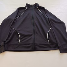 Champion Men&#39;s Athletic Training Full Zip Track Black Jacket Polyester S... - €10,15 EUR