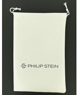 PHILIP STEIN WHITE TRAVEL WATCH / JEWELRY POUCH NEW - $14.96