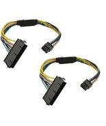 11 Inch 24-Pin To 8-Pin 18Awg Atx Psu Power Supply Adapter Cable For Mot... - $25.99