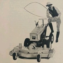 1965 Gravely Lawn Mower Riding Tractor Advertisement Outdoor Care DWLL7 - €17,28 EUR
