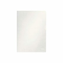 Esselte Ref 54830/54832 Copy-Safe Folder Plastic Cut Flush A4 - Transpar... - $838.06 MXN