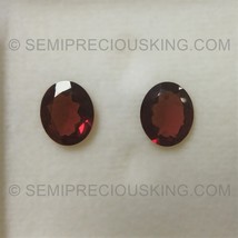 Natural Rhodolite Oval Faceted Cut 12x10mm Mulberry Color VS Clarity Loose Gemst - £241.84 GBP