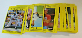ASST. Random Lot of 51 FLEER Baseball Cards All from 1991 Read Descpt Yellow - £3.91 GBP