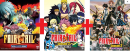 DVD Anime Fairy Tail Season 1+2 (1-279 End) Complete Series Set English Subtitle - £66.26 GBP