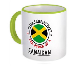 Jamaica : Gift Mug Flag Never Underestimate The Power Jamaican Expat Country - $15.90