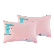2 Pack Toddler Pillowcases Ultra Soft 100% Cotton Bedding Pillow Case Cover - £11.66 GBP
