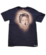 Era John Lennon Graphic Splatter The Beatles Men&#39;s Black Medium T-Shirt M  - $24.55 CAD