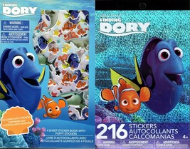 Disney Pixar Finding Dory - Includes Puffy Stickers 216 Sticker Book (Se... - $12.86