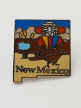 New Mexico State Pin Vintage Enamel Pin  - $24.55