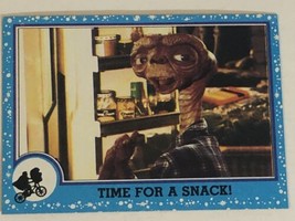 E.T. The Extra Terrestrial Trading Card 1982 #26 Time For A Snack - £1.54 GBP