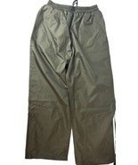 Five Rock Work ear Lined Mens Pants Drawstring Green Nylon 2XL Ankle Zip... - $27.02
