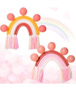 Boho Rainbow Balloons Garland Boho Rainbow Baby Shower Party Decorations... - $282.06 MXN