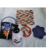 Halloween Spooky Dishcloth and Scrubby Pair Gift Set - $34.30 CAD