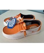 Hey Dude Wendy Women&#39;s NCAA Loafers Tennessee Volunteers White Orange Si... - €42,52 EUR