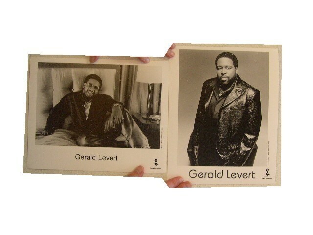Gerald Levert Presse Set Und 2 Fotos Lsg 2 - $26.87