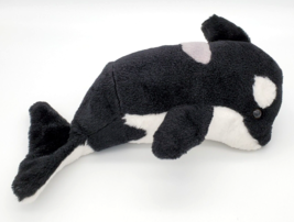 Seaworld Orca Plush Shamu Whale 12" Stuffed Animal 2017 Toy Collectible VG Cond - $7.20