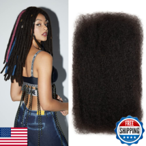 FASHION IDOL Afro Kinky Human Hair Bulk for Dreadlock Extensions Loc Rep... - $68.40
