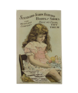 Donaldson Bros New York Victorian Trade Card Standard Screw Fastened Boo... - $14.83