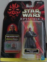 Star Wars Episode I Action Figure - Darth Maul, with CommTech Chip - NEW PACK - £11.81 GBP