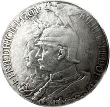 Friedrich 1701 : médaille fantastique de l&#39;époque du roi Friedrich - $18.66 CAD