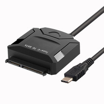 E2E SATA to USB Type-C Cable Adapter For 2.5&quot; 3.5&quot; HDD SSD Support SATA ... - $23.99