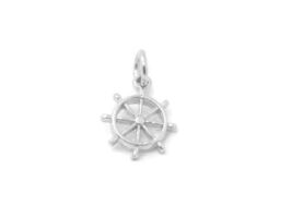 Boat Sterling Wheel .925 Sterling Silver - $24.99