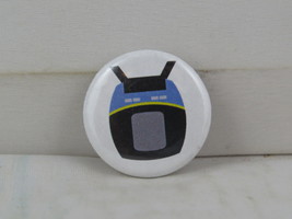 Novelty Pin - 1980s Television Set - Celluloid Pin  - £11.97 GBP