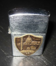 Vintage Reliance Us Capital Washington D.C. Flip Top Lighter - £19.54 GBP