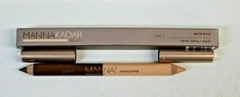 Manna Kadar Beauty Brow Boss Step 3 Perfect Dual Ended Brow Wand - £10.35 GBP