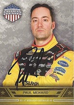 AUTOGRAPHED Paul Menard 2014 Press Pass American Thunder Racing (#27 Menard Chev - $31.46