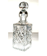 Heavy 24% Lead Cut Crystal Whiskey / Bourbon Decanter - $75.80 CAD