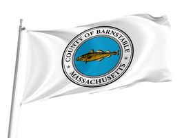 Barnstable County, Massachusetts Flag,Size -3x5Ft / 90x150cm, Garden flags - $29.80