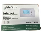 NEW Pelican Wireless Internet Programmable Thermostat TS200 Commercial G... - $158.39