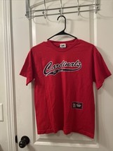 Lee Sport Boys Short Sleeve T-Shirt St. Louis Cardinals Size L Red - $28.71