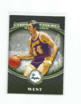 Jerry West (Los Angeles Lakers) 2008-09 Topps Treasury Card #94 - £3.95 GBP