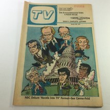 VTG TV Week&#39;s Complete TV Listings March 6-13 1971 - Novels Into TV - $18.95