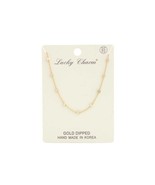 Circle Link Metal Necklace - $9.00