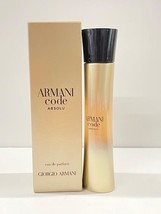 GIORGIO ARMANI ARMANI CODE ABSOLU EDP For Women 1.7oz.- new in golden box - £49.53 GBP