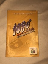 Ten Eighty 1080 Snowboarding N64 (Nintendo 64) INSTRUCTIONS BOOK MANUAL ... - $9.90