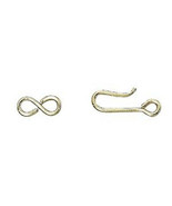 Gold Filled Hook and Eye Clasps (10 complete sets) - $17.82