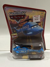 Disney Pixar Cars World Of Cars Dinoco Helicopter Mattel Sealed - $12.82