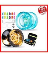 Complete Yoyo Kit for Beginners and Advanced - 2 Yoyos, Strings &amp; Case I... - $58.52 CAD