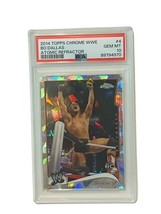 Bo Dallas Uncle Howdy Rookie Rc Atomic Refractor Psa 10 Gem Wwf Pop 2 Wwe #4 Sp - £3,330.14 GBP