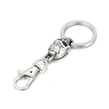 Gothic Skull Keychain Metal Fashion Cool Boy Accessories Pendant Punk Jewelry - £16.95 GBP